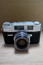 Mamiya 35mm SLR Film Camera w/Mamiya-Sekor F.C. 4.8cm F/1.9 Lens #JP