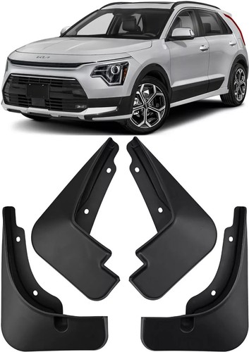 Genuine Front & Rear Splash Guards Mud Flaps For 2023-2025 Kia Niro / Niro EV