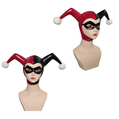 Suicide Squad:Kill the Justice League Harley Quinn Latex Masks Helmet  Eyemask UK