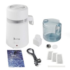 4L Water Purifier Machine Distilled Water Making Machine w/BPA-Free Container