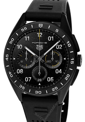 TAG HEUER Connected Calibre E4 45MM Rubber Men's Watch SBR8A80.BT6261