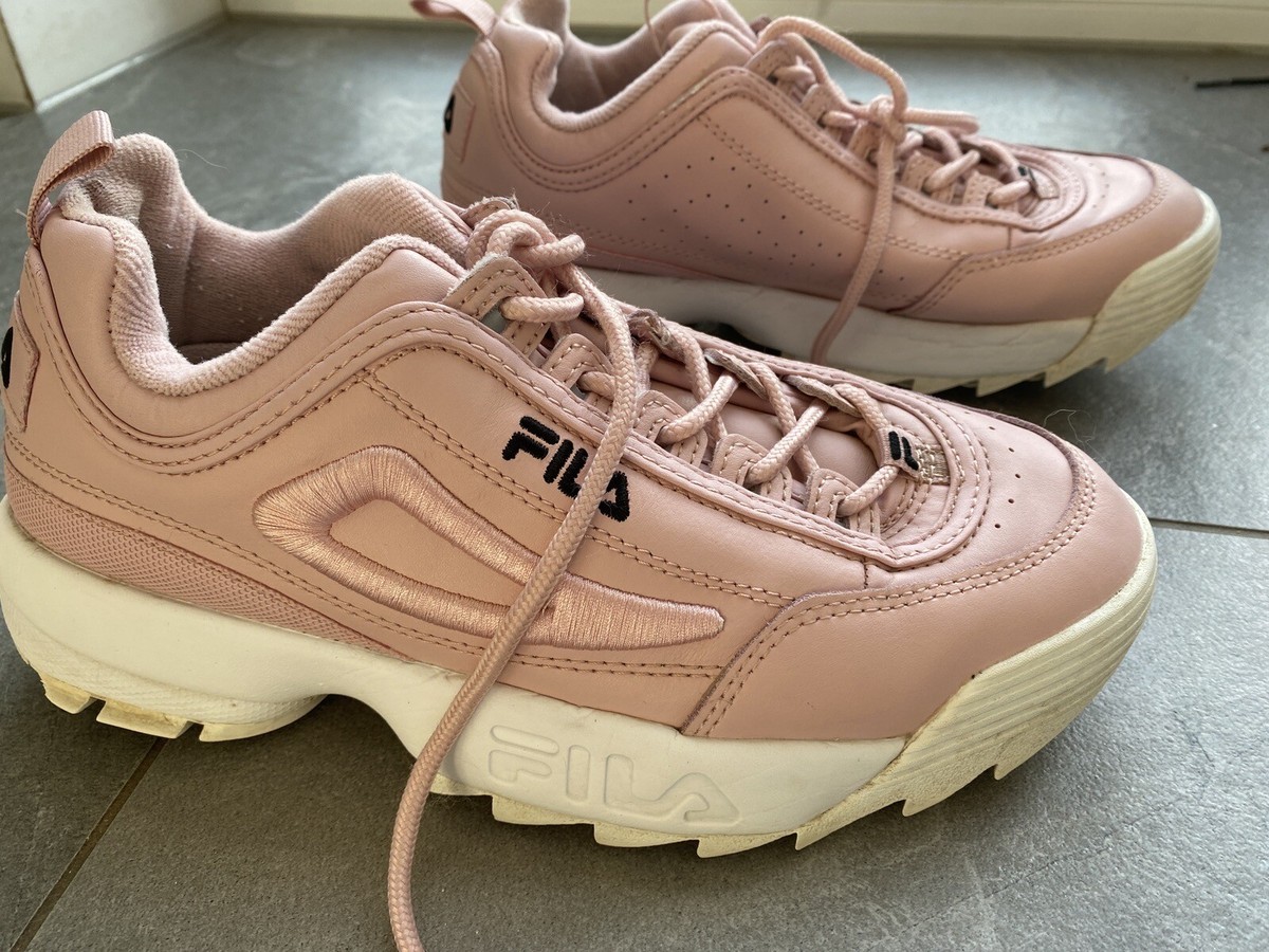 Fila Shoes Disruptor Tenis Fila Rosas Originales Women's FILA