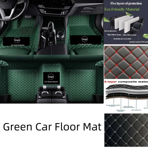 Car Floor Mat For Nissan Titan/Titan Crew Cab All Weather Auto Carpet Custom Mat - Imagen 35 de 38