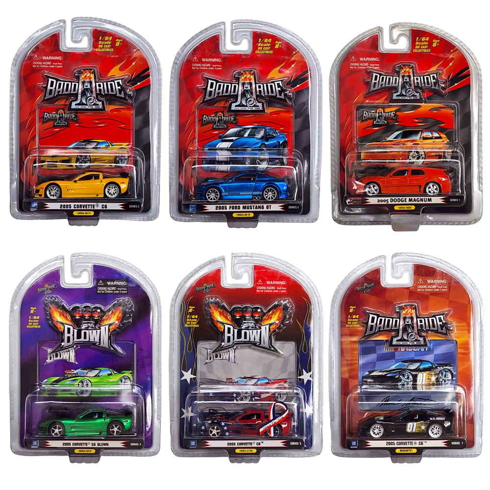 1 BADD RIDE 1/64 Scale Diecast Cars Blown NASCAR 2005 - 2009 | eBay