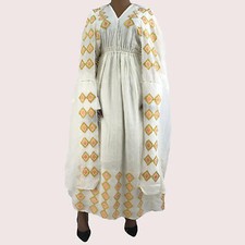Ethiopian Dress, Habesha Kemis, Traditional Women's Clothes