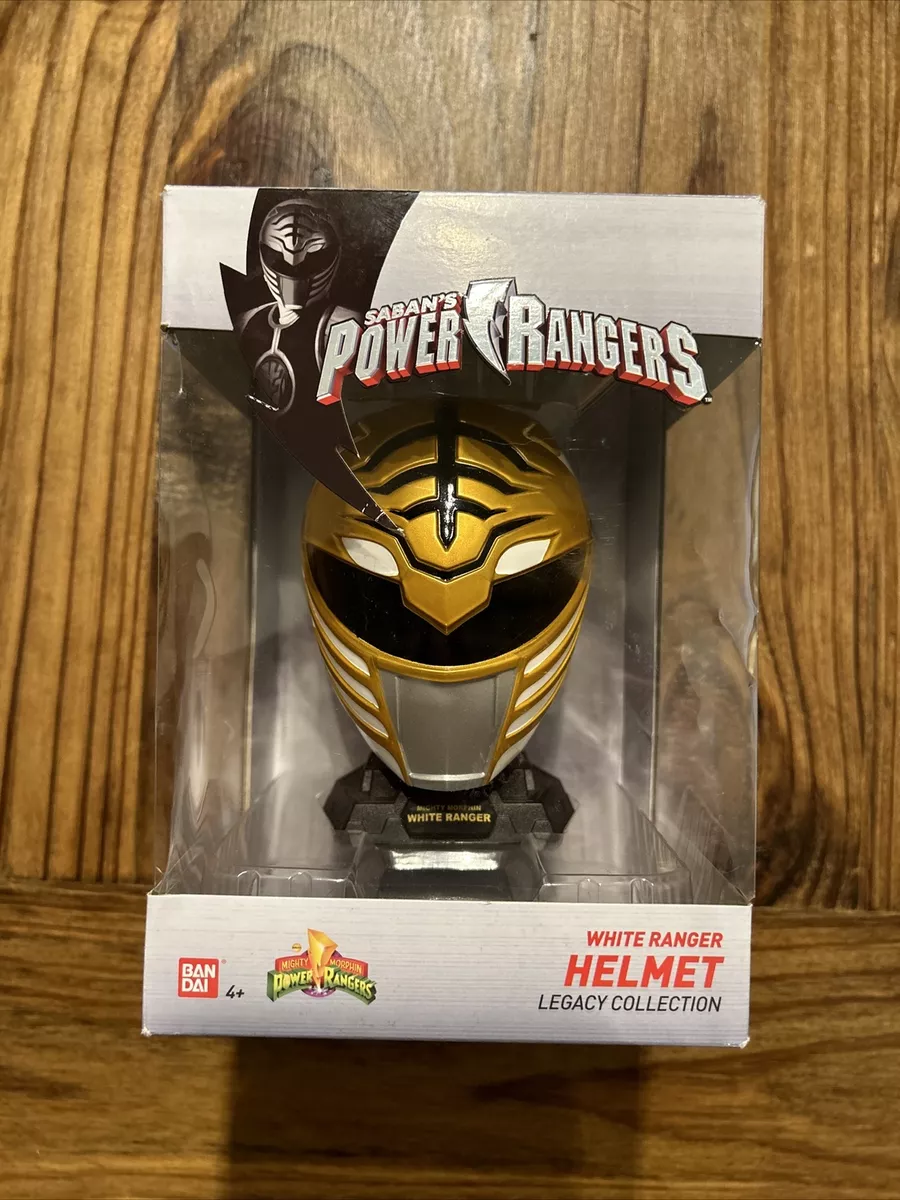 Hasbro white ranger store helmet