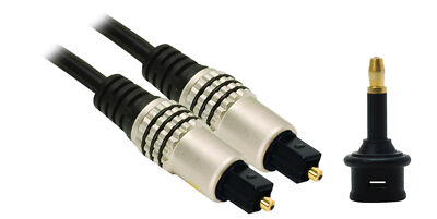 6ft Elite Line Toslink Digital Optical Cable Home Theater