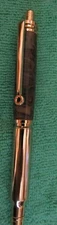HANDCRAFTED 30 CALIBER BULLET CLICK BALL POINT ACRYLICL/CHROME-TWIST PEN