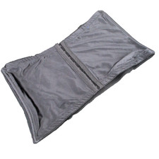 Vintage Cupid Corset Waist Cincher 2X XXL Nylon Spandex Shiny Black Girdle Boned