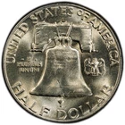 1951-D PCGS MS64 FBL Franklin Silver Half Dollar w/ Good Strike & Nice Luster