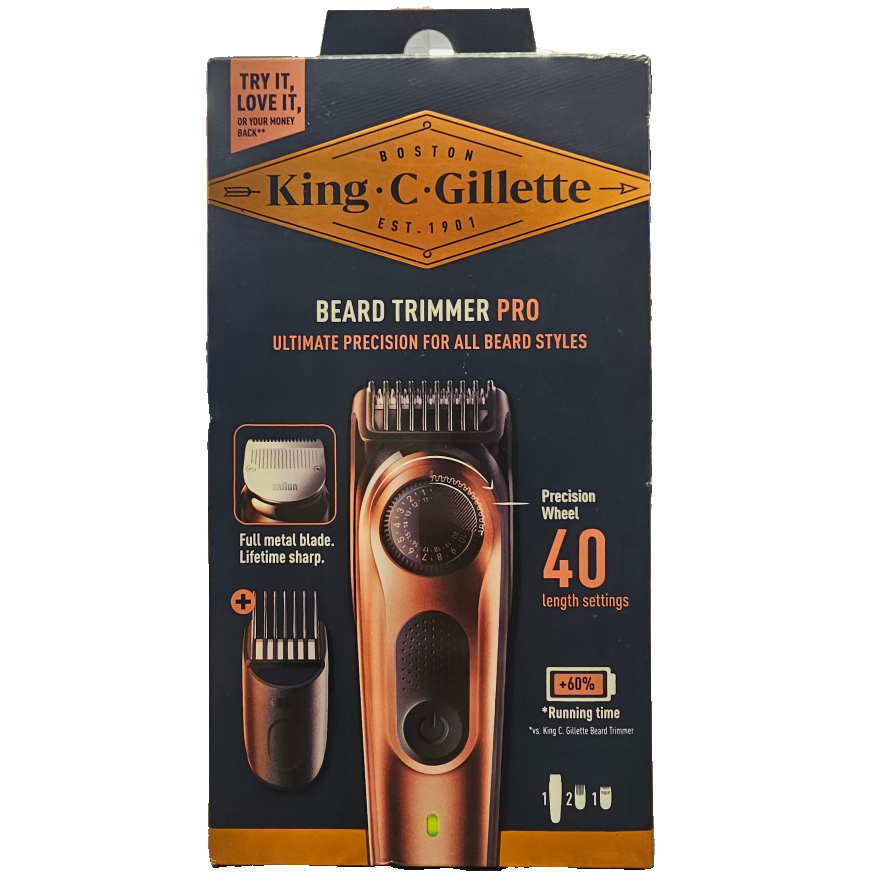 Braun - King .C. Gillette Beard Trimmer Pro