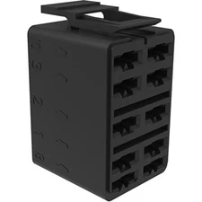 7PC CARLING TECHNOLOGIES VC2-01 Accessory, Connector Housing, Black, Fits Carli