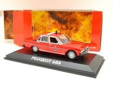 Norev 1/43 - Peugeot 604 Pompiers du Var