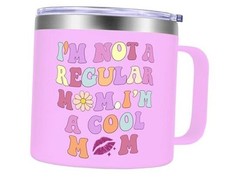 Funny Mom Mug Gift - Cute Mothers Day Gifts from Daughter or Son 14 oz Cool Mom