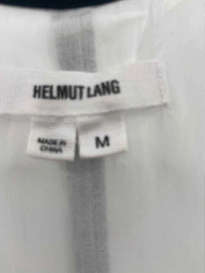 Camiseta sin mangas túnica Helmut Lang blanca talla mediana usada Foto 3 de 3