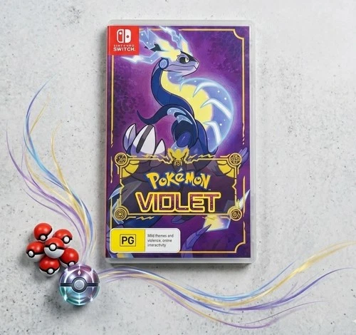 Pokémon Violet Nintendo Switch Game 2022 Free Postage