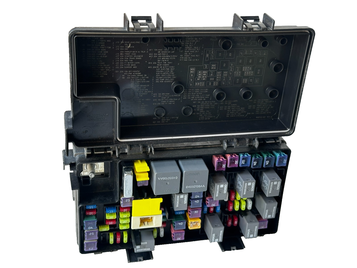 2012 Jeep Liberty Fuse Box Relay Control Module TPIM Unit 68105502AB OEM !