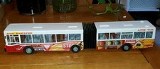 Dickie Toys Majorette City Express Bendy Bus, Line 742, Articulated Bus Toy 15"