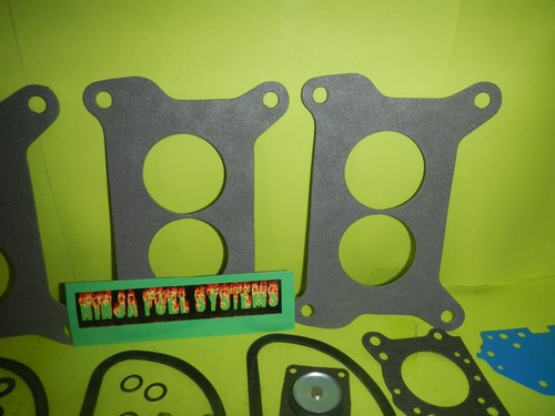 MOPAR SIX PACK CARBURETOR REBUILD KITS MOD FUEL FRIENDLY BLUE 340 383 440 DODGE - Picture 3 of 10