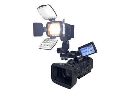 Sony HXR-NX5U NXCAM Digital HD Video Camera Recorder & HVL-LBP Light & Charger