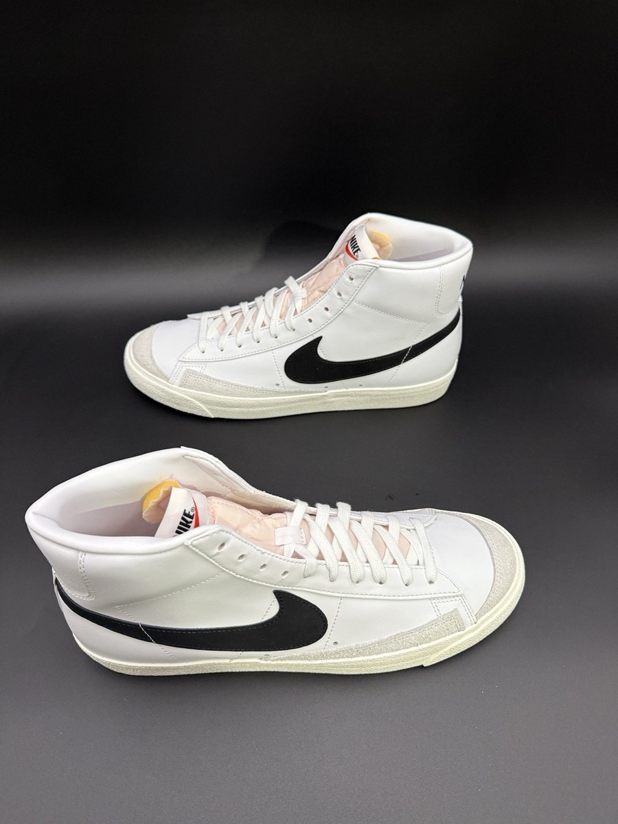 Nike Blazer Mid '77 VNTG White Black Men's Shoes Sneakers BQ6806
