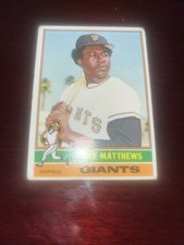 1976  TOPPS  #133 GARY MATTHEWS San Francisco Giants