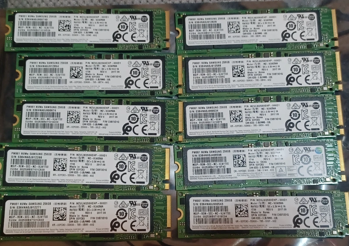 Samsung M.2 Interface 256 GB Solid State Drives for sale | eBay
