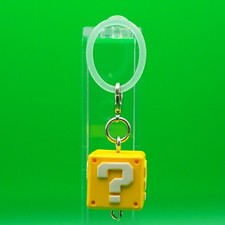 Question Block Super Mario Bros. Wonder Tsunagaring Charm Figura Japón ZF062
