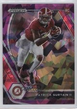 2021 Panini Prizm Draft Picks Purple Ice 48/149 Patrick Surtain II #143 uk2