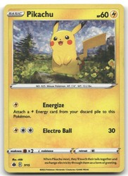 Pikachu 7/15 McDonald's Collection 2022 Holo Promo