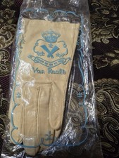VTG Van Raalte Glove with Original Package, Color Off White, Nylon, Size 7