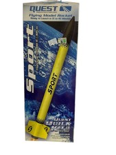 Quest Sport 1620 NOS Flying Model Rocket Quick Kit 15.8" Length