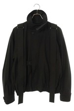 HOMME PLISSE ISSEY MIYAKE Parachute Blouson Jacket Size 3 Polyester Black Used