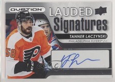 2021-22 Upper Deck Ovation Lauded Signatures Tanner Laczynski #LS-TL Auto 0o5