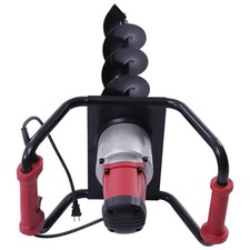 1.6HP 110V 1500W Electric Drill Post Hole Digger Earth Auger Digging Drill