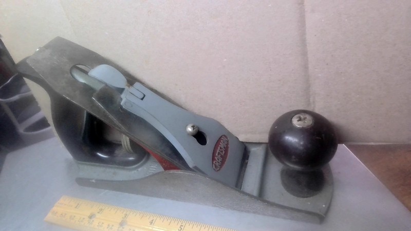 1950s Craftsman (Sargent) 619.3742 Bench Plane Bakelite Knob/Tote