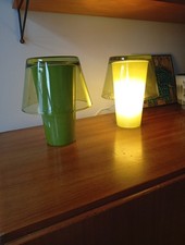 Ikea Gavik Set PilzleuchtenGrün 2x, Vintage