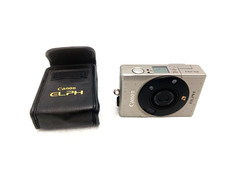 Canon Elph APS Film Camera Compact Point And Shoot Vintage Leather Case Works
