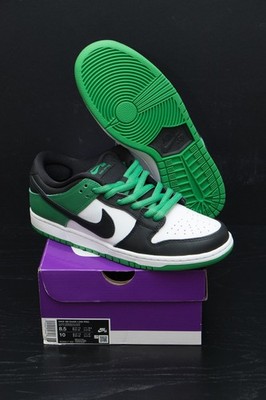 Nike SB Dunk Low Pro Classic Green BQ6817-302 Größe 42 US 8,5 UK 7,5 Neu