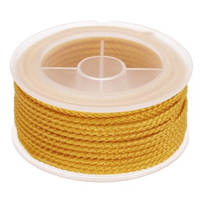 Nylon Thread Twine Beading Cord, 36ft Bracelets String Cord Rope, Gold Yellow