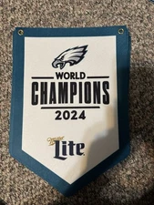 Philadelphia Eagles SGA Dallas Cowboys 2024 World Champions Banner 9/4/2025