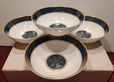 Royal Doulton Carlyle Bone China Set of 4 Fruit / Dessert Bowls 5 1/4