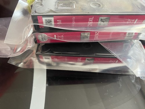 Genuine Epson 26XL Polar Bear bundle 1Cyan 3Magenta 3yellow Ink Cartridges seald - 第 5/10 張圖片