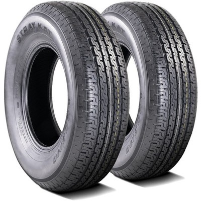 2 Tires ST 215/75R14 108/103L Load D 8 Ply Cosmo Stray Kat Semi-Steel Trailer