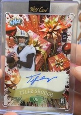 Tyler Shough Rare 1/1  Auto Wild Card Splat RC SSP Saints QB - Factory Sealed
