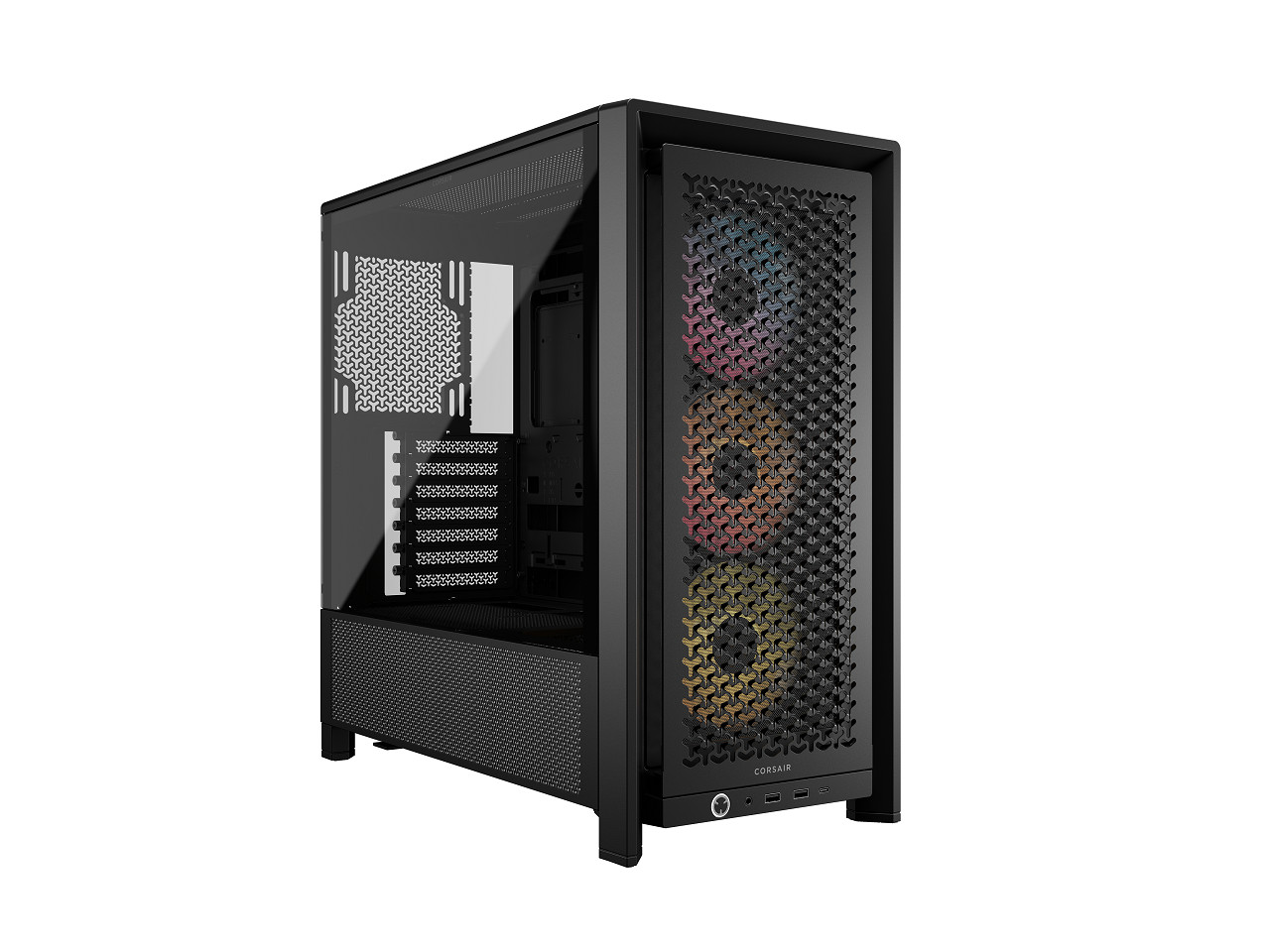 Компьютер Corsair FRAME 4000D RS ARGB из черной стали закаленного стекла ATX Mid Tower Computer 18690₽