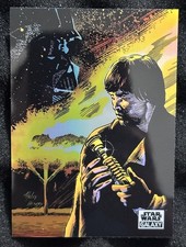 2021 Topps Chrome Star Wars Galaxy A DARK PRESENCE Refractor #22