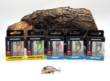 Esca preferita Mini Crank Wobbler 35 mm 3,6 g galleggiante 16 colori Crankbait 0,5-1 m