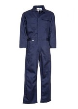 Topps CO11-3905 Indura FR Cotton Flame Resistant Coveralls Size 50-R Navy Blue