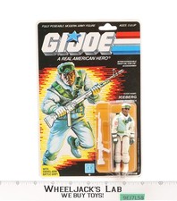 Iceberg Snow Trooper GI Joe 1986 Hasbro Vintage Action Figure NEW MOSC Sealed
